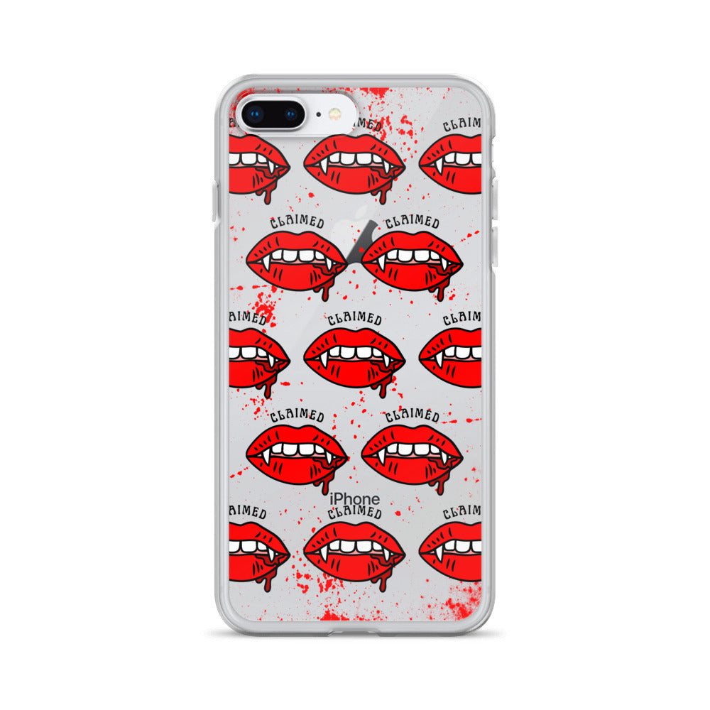 Claimed Red iPhone Case