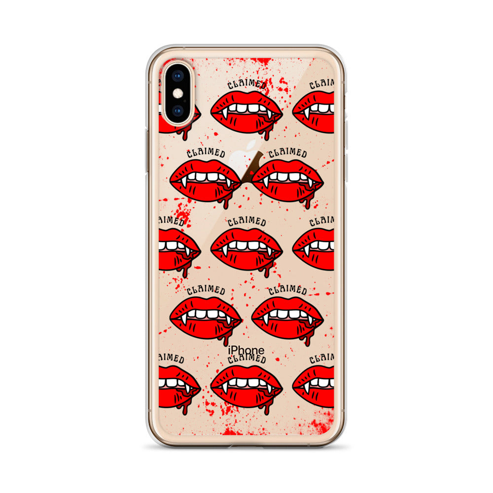 Claimed Red iPhone Case