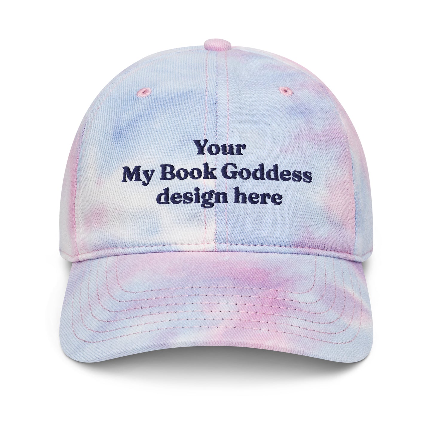 Choose Your Design- Bookish Tie Dye Baseball Hat