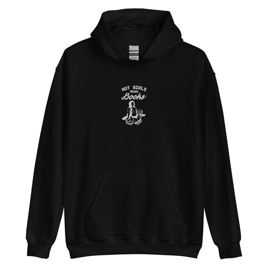 Hot girls read books hoodie
