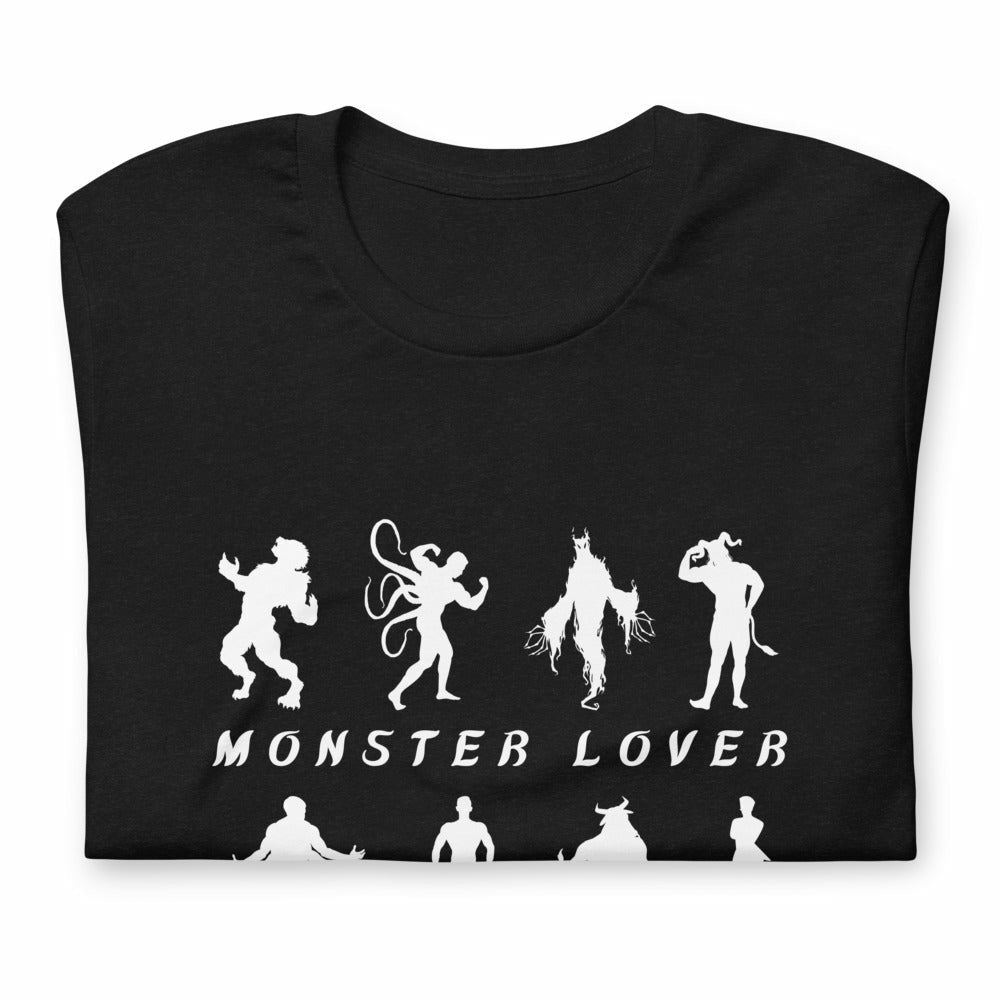 Monster Lover Book Tee Shirt