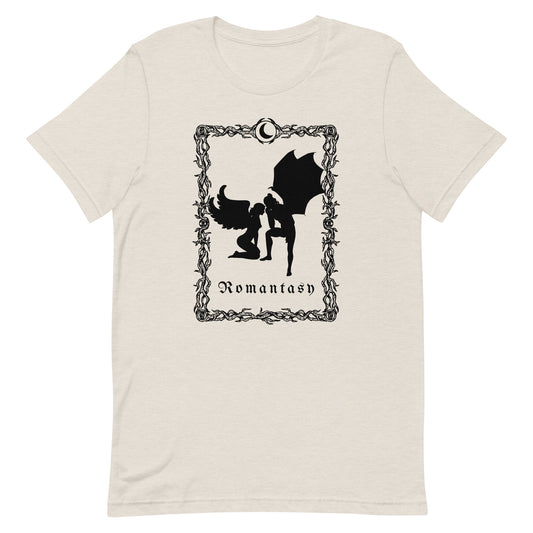 Romantasy Romance Fantasy Book Tee T-shirt