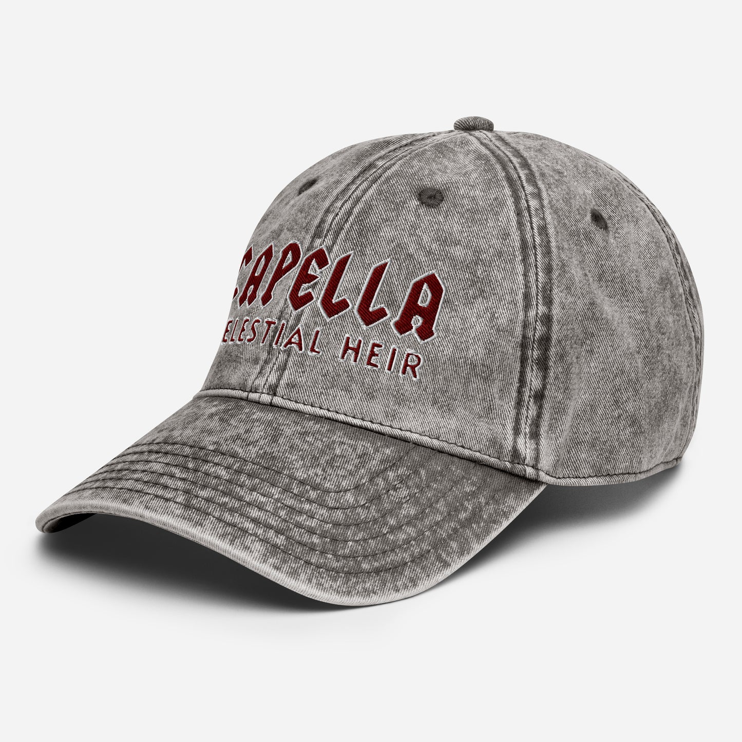 Capella Zodiac Academy Embroidered Vintage Hat