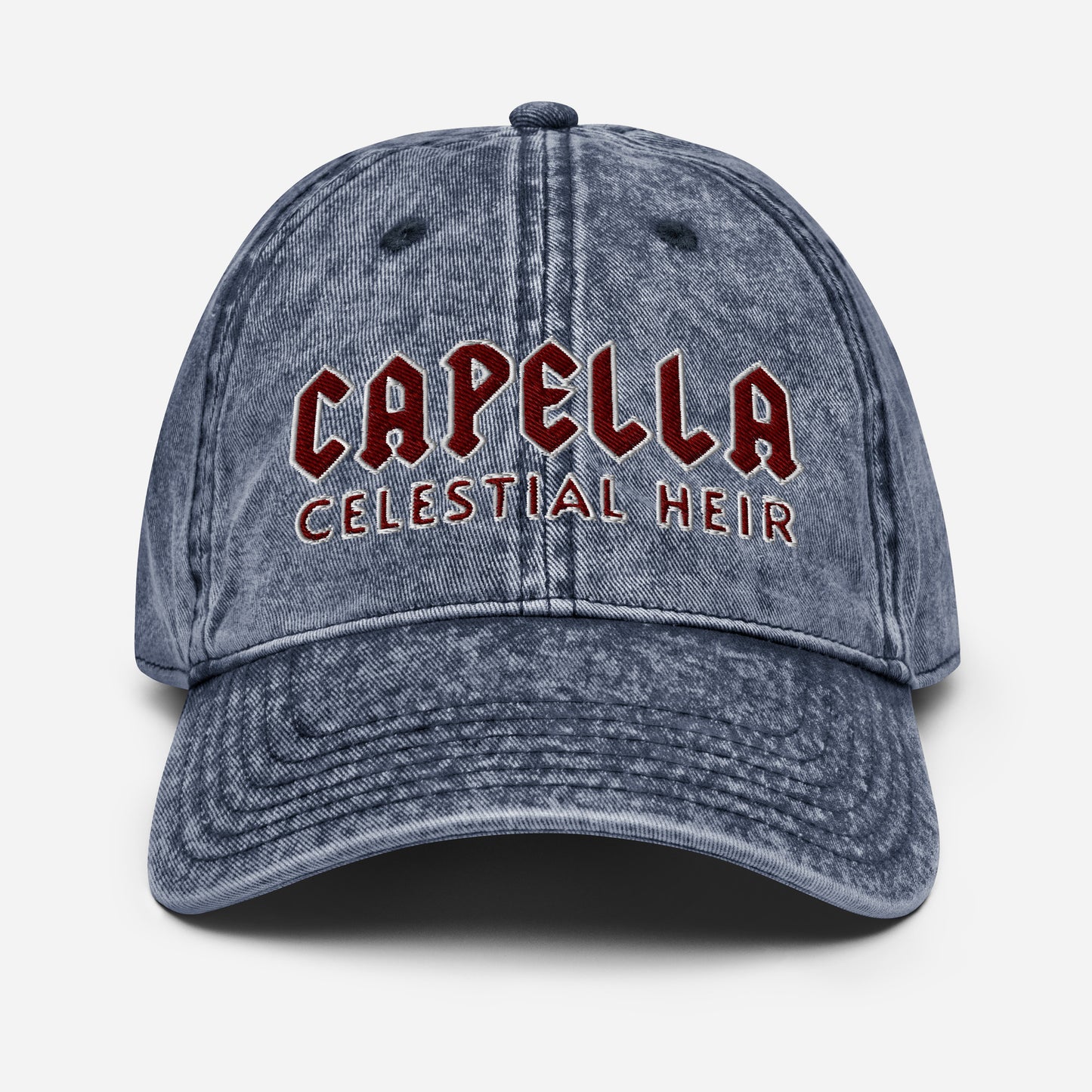Capella Zodiac Academy Embroidered Vintage Hat