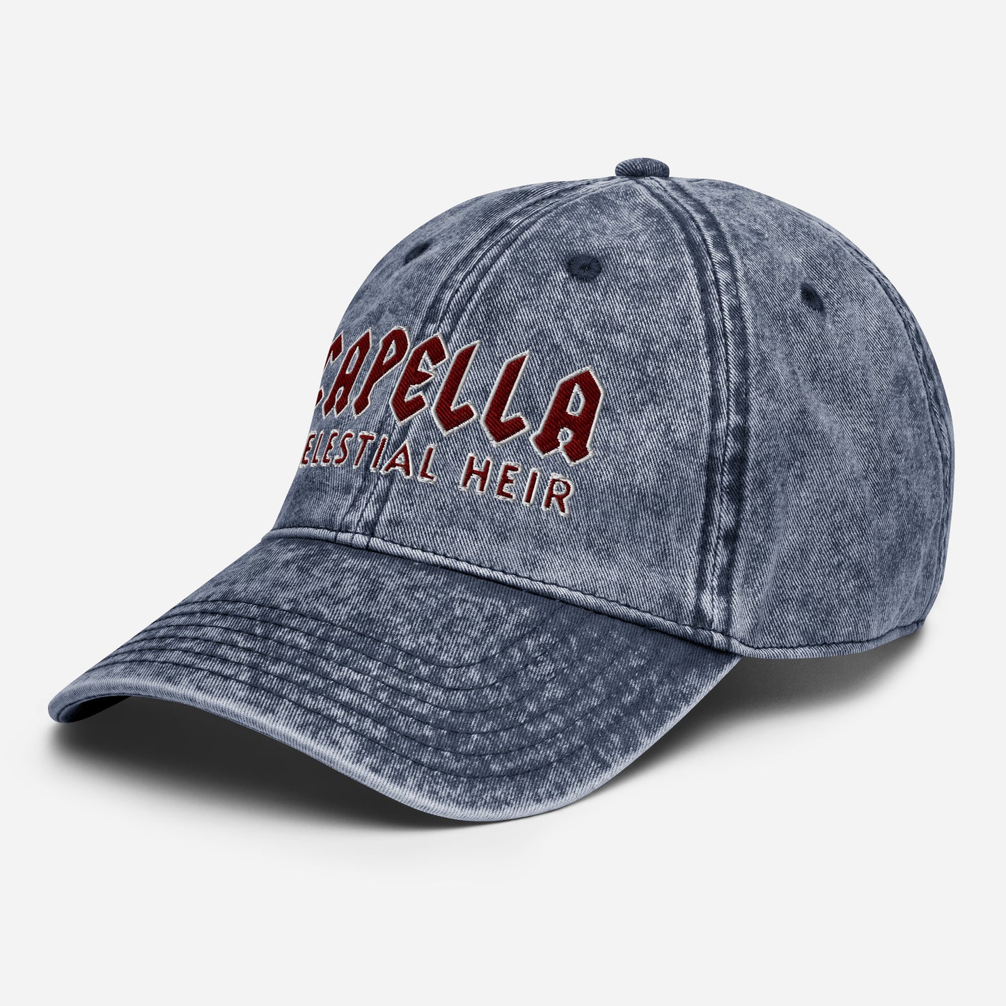 Capella Zodiac Academy Embroidered Vintage Hat