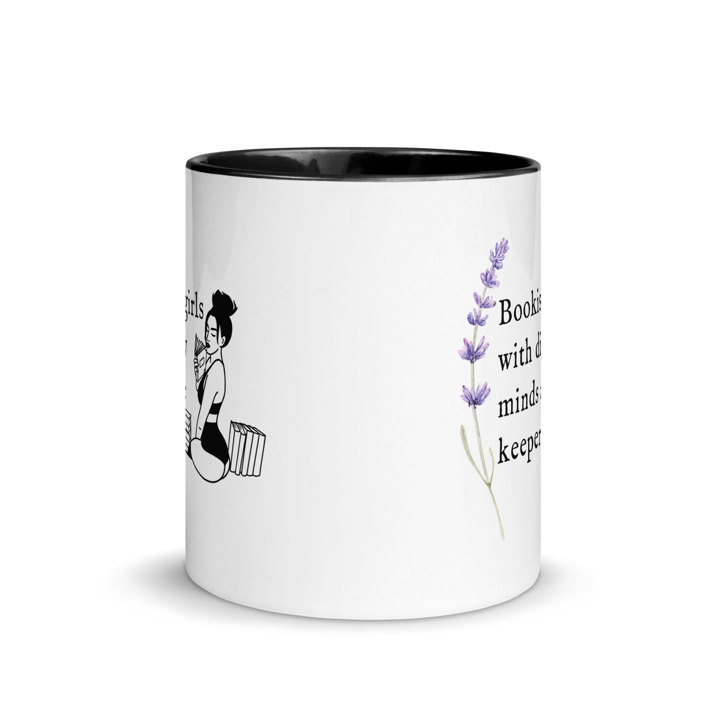 Bookish Girls with dirty minds are keepers Mug