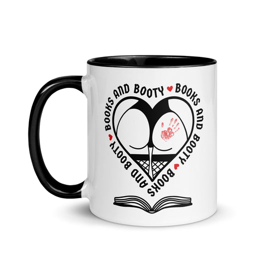 Books and Booty Spank Mug