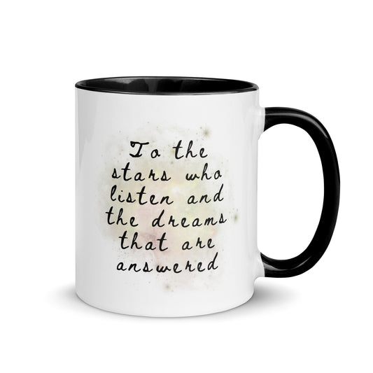 Rhys and Feyre Silhouette ACOTAR Mug