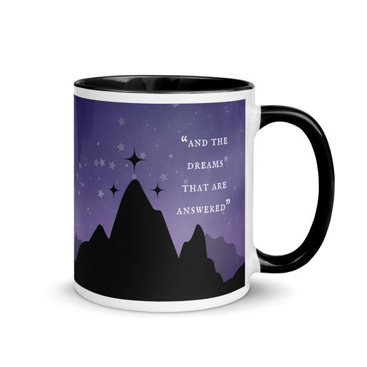 Rhys and Feyre Silhouette ACOTAR Mug