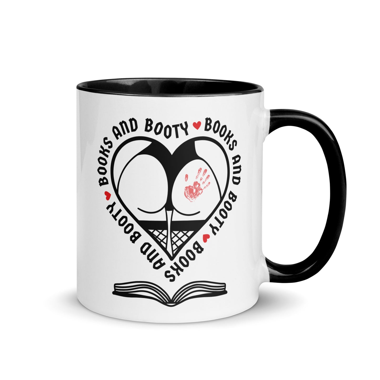 Books and Booty Spank Mug
