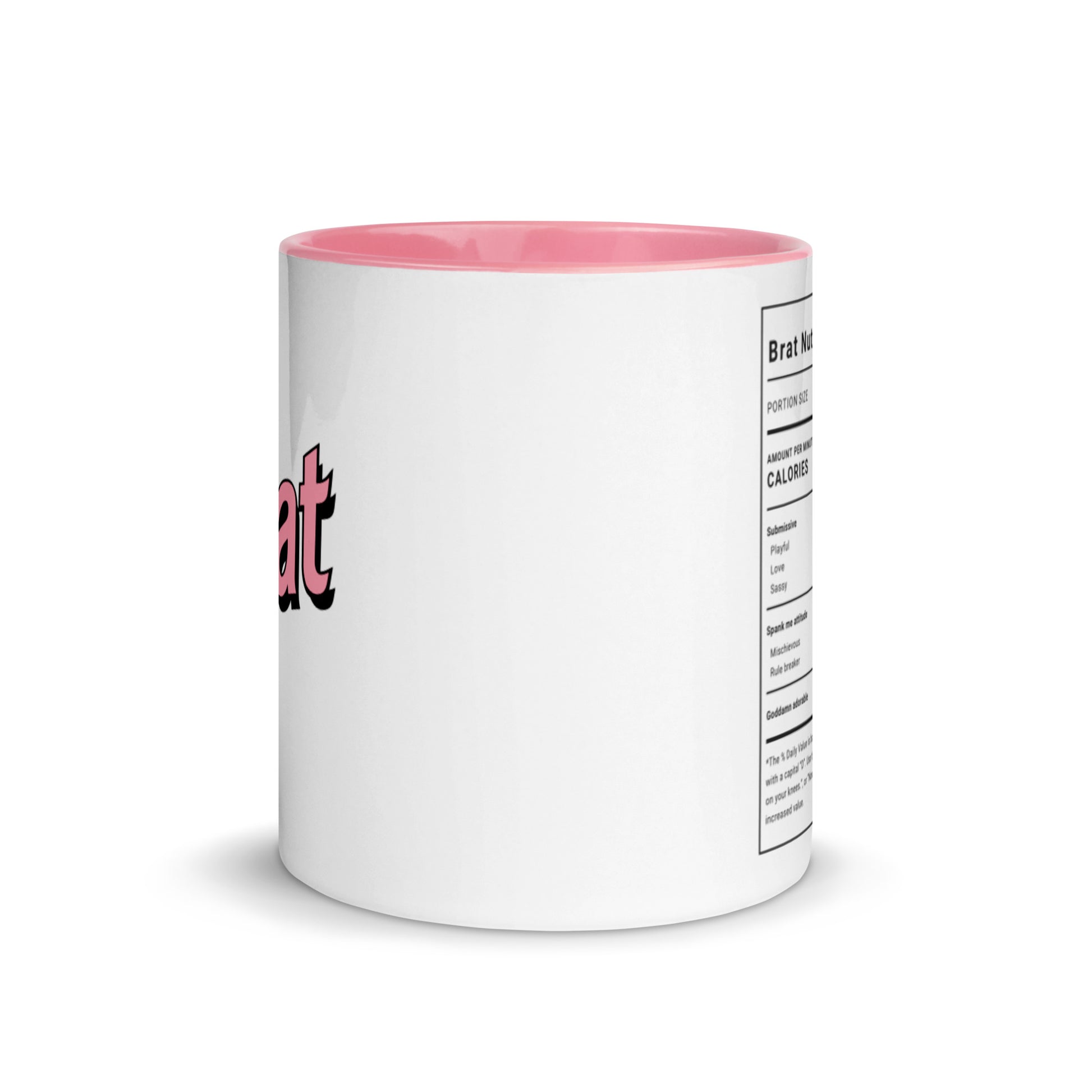 Bratty Book Babe Mug for a naughty girl