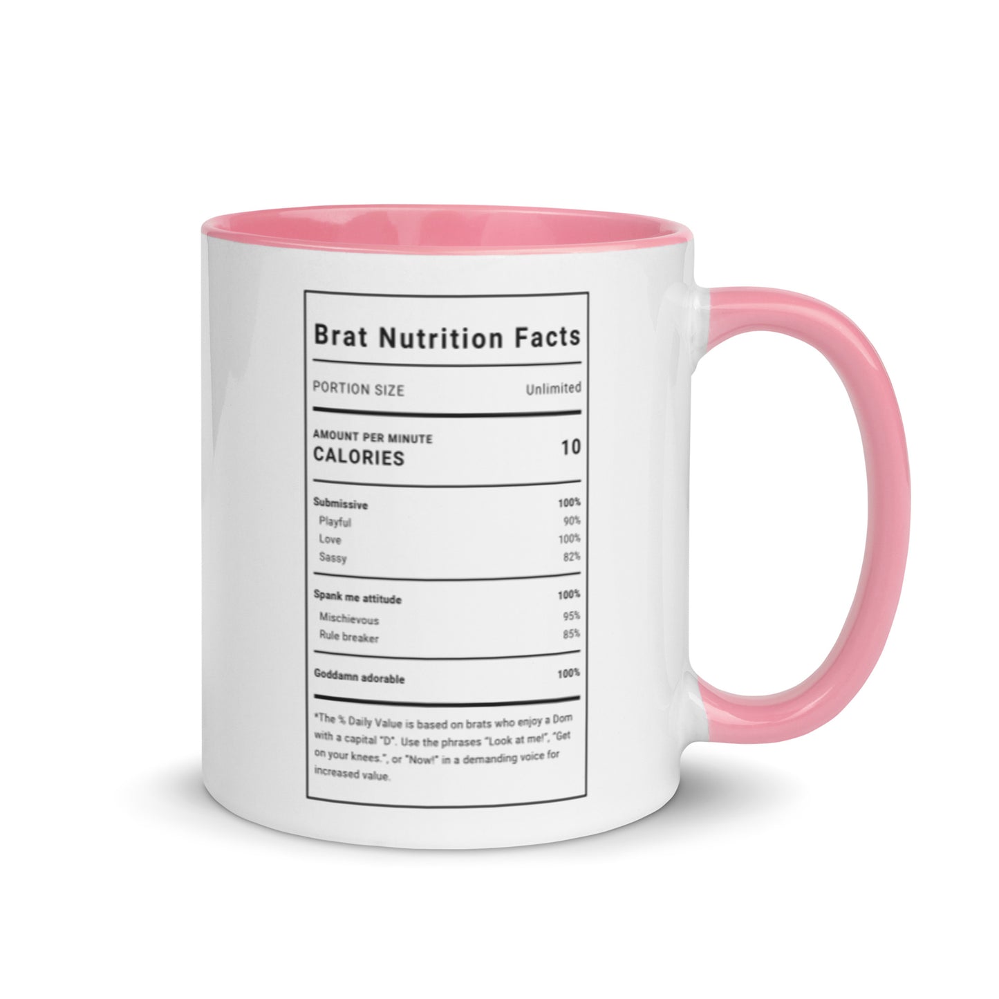 Bratty Book Babe Mug for a naughty girl
