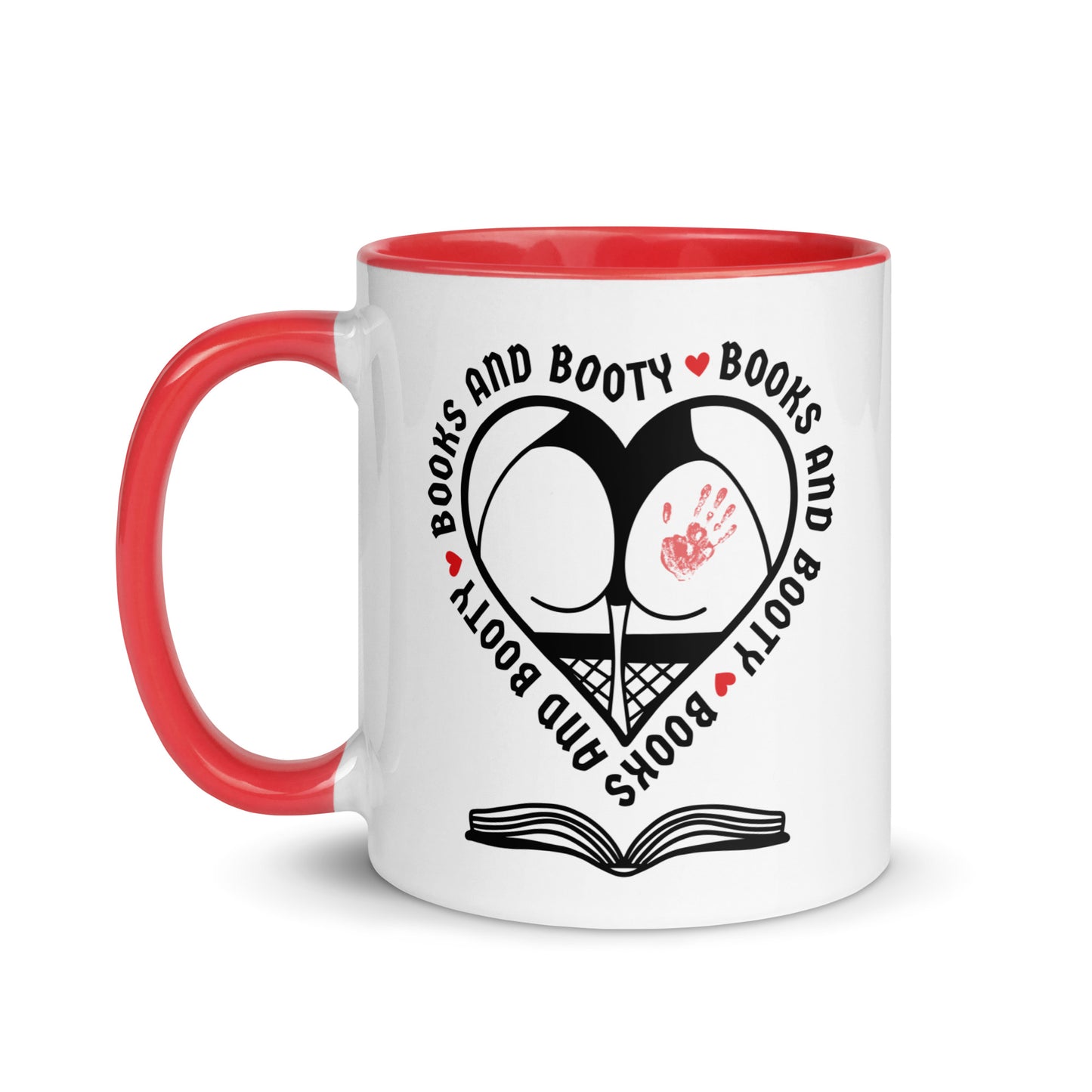 Books and Booty Spank Mug
