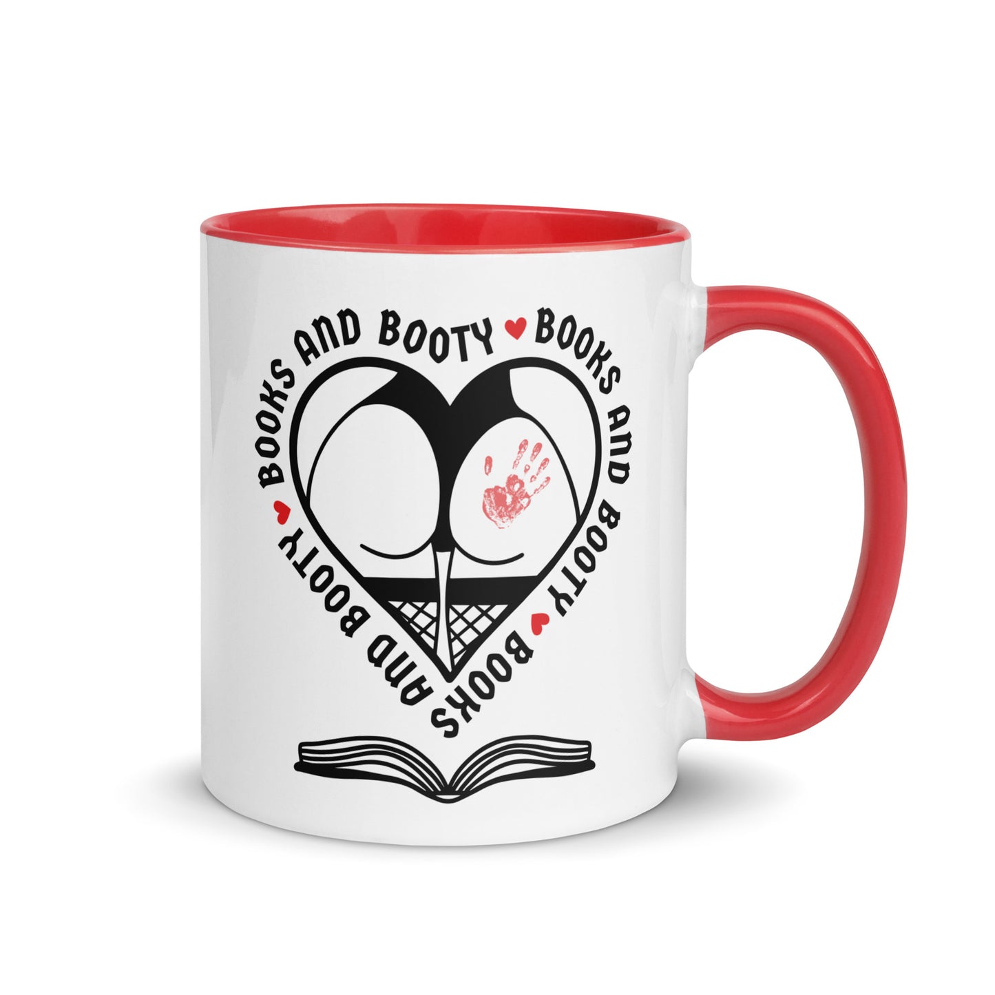 Books and Booty Spank Mug