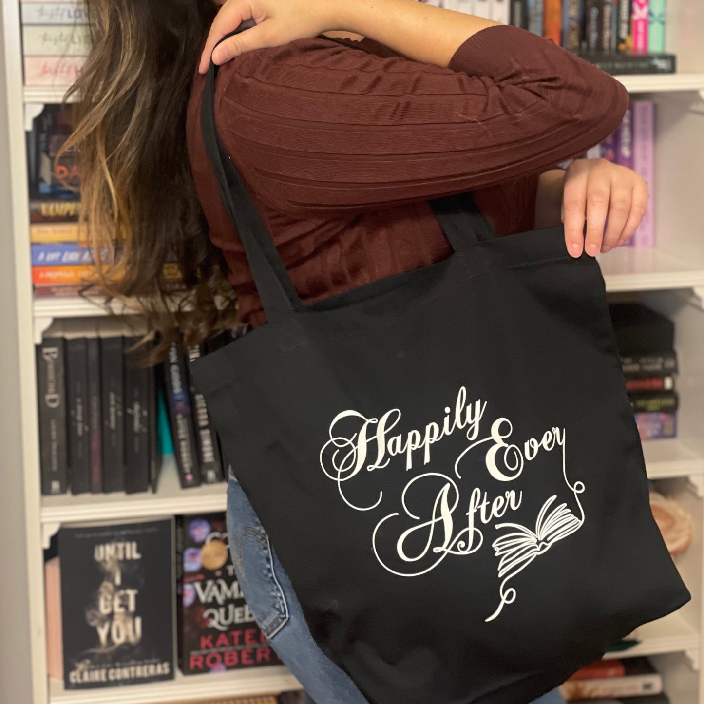 Happily Ever After Black Book Tote