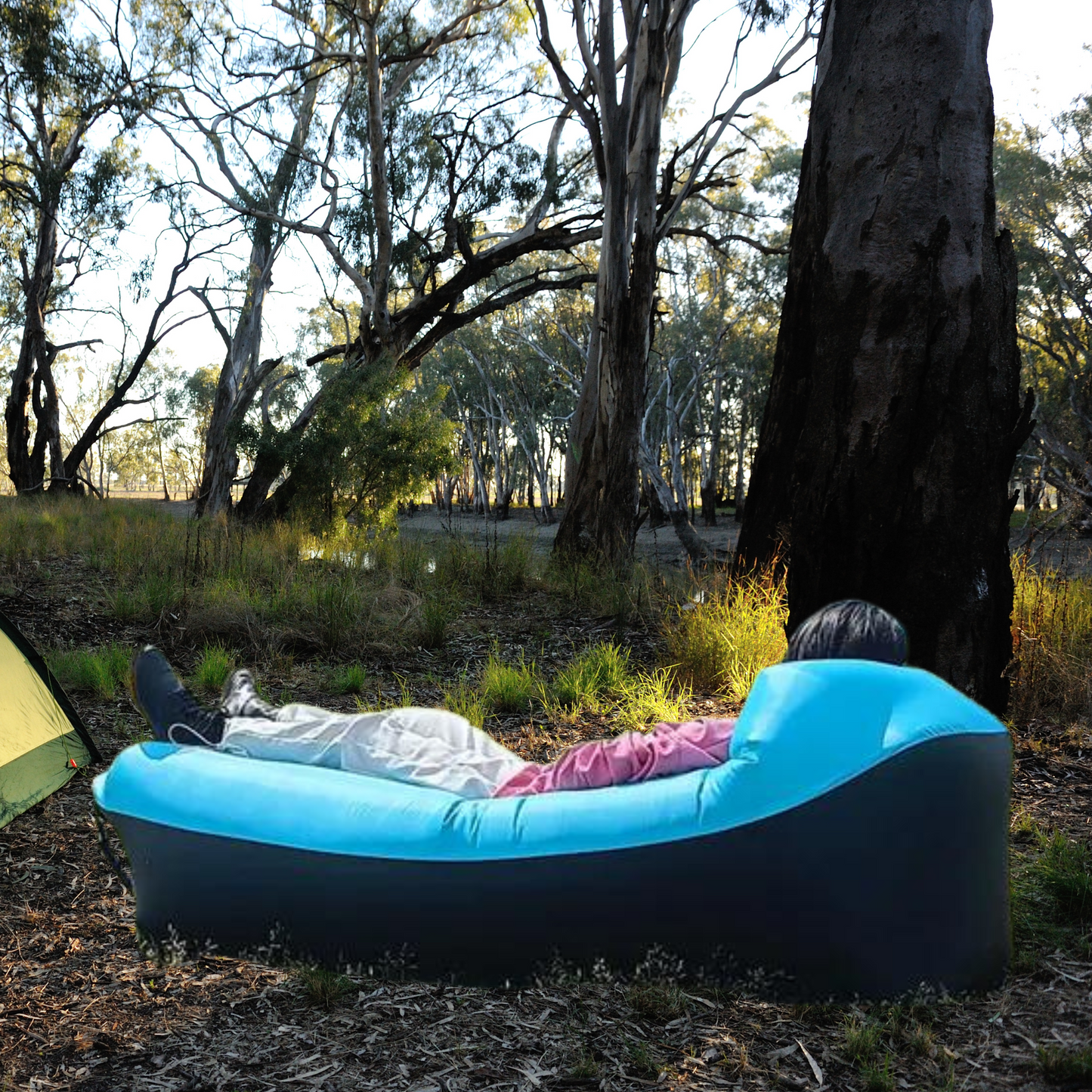 Inflatable Lounger Air Sofa Chair