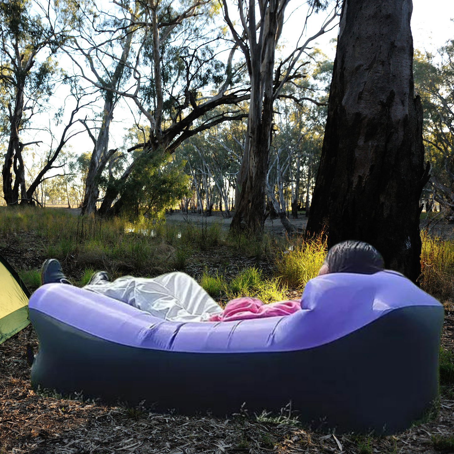 Inflatable Lounger Air Sofa Chair