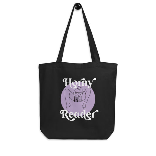 Horny Reader Tote Bag