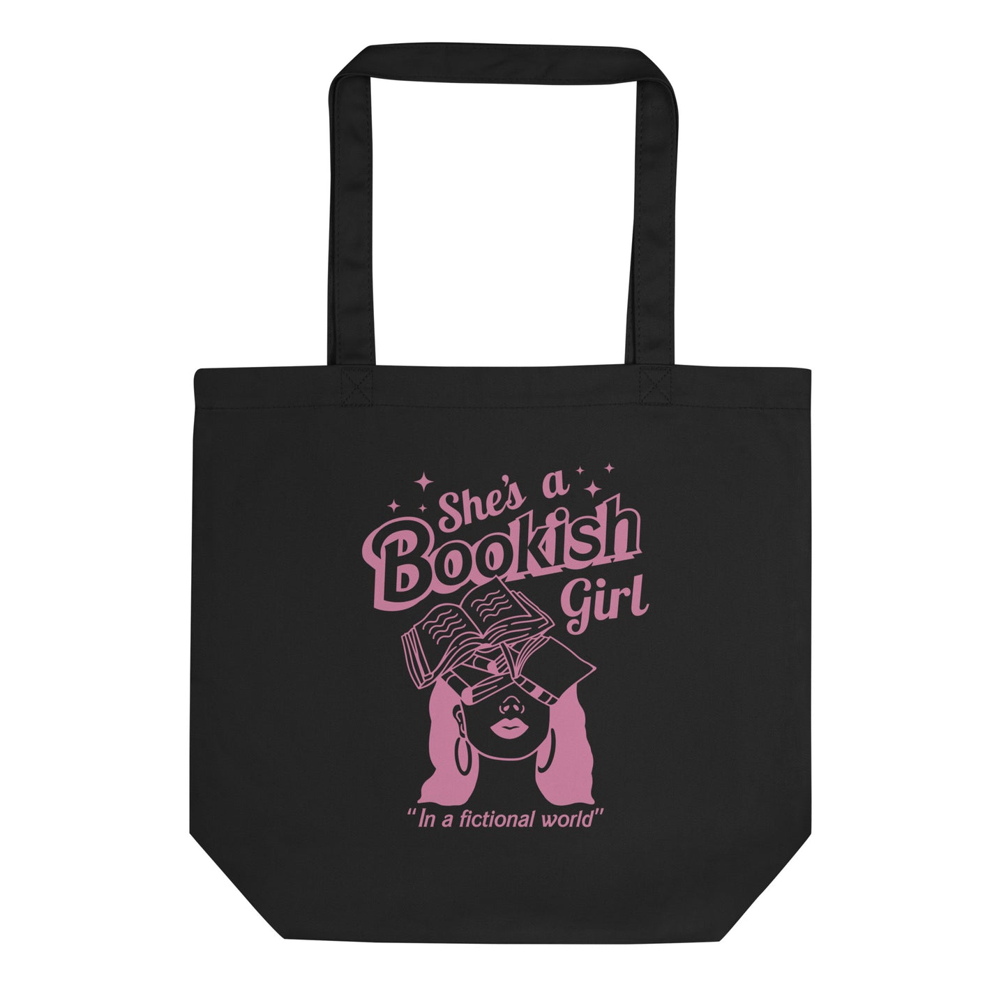 Bookish Barbie Tote bag in a pink design