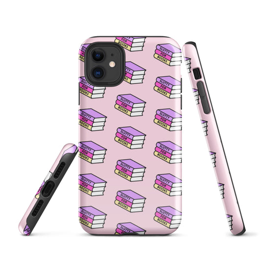 Slutty for books Tough Case iPhone