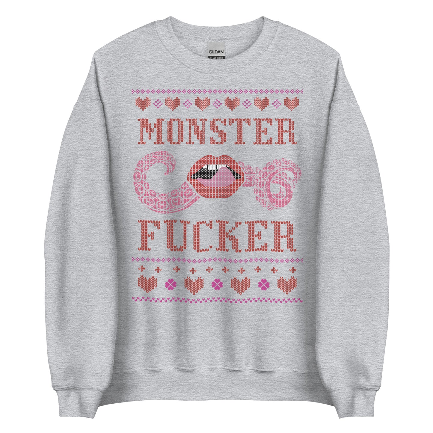 Monster Fucker Christmas Sweatshirt