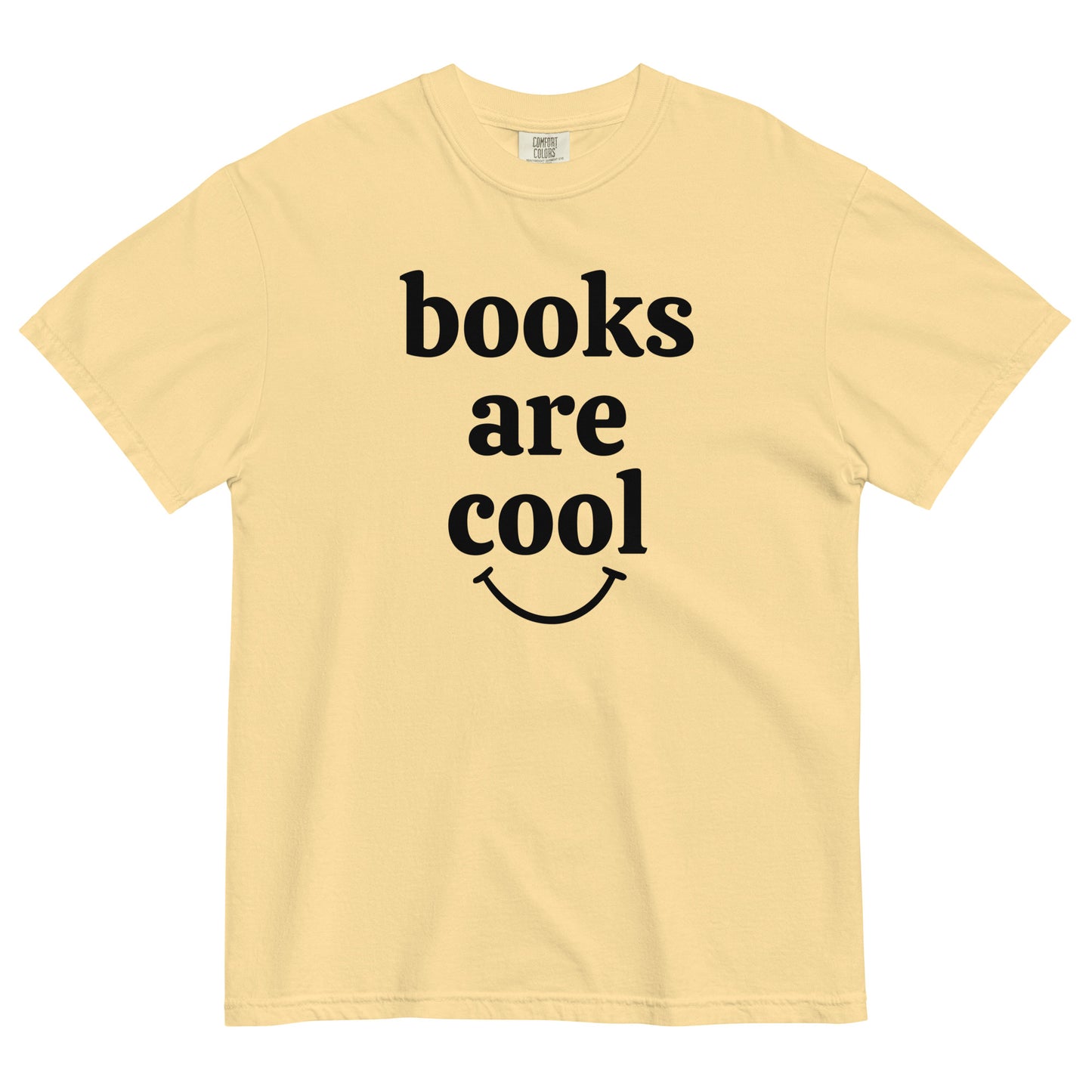 Books Are Cool Heavyweight Tee