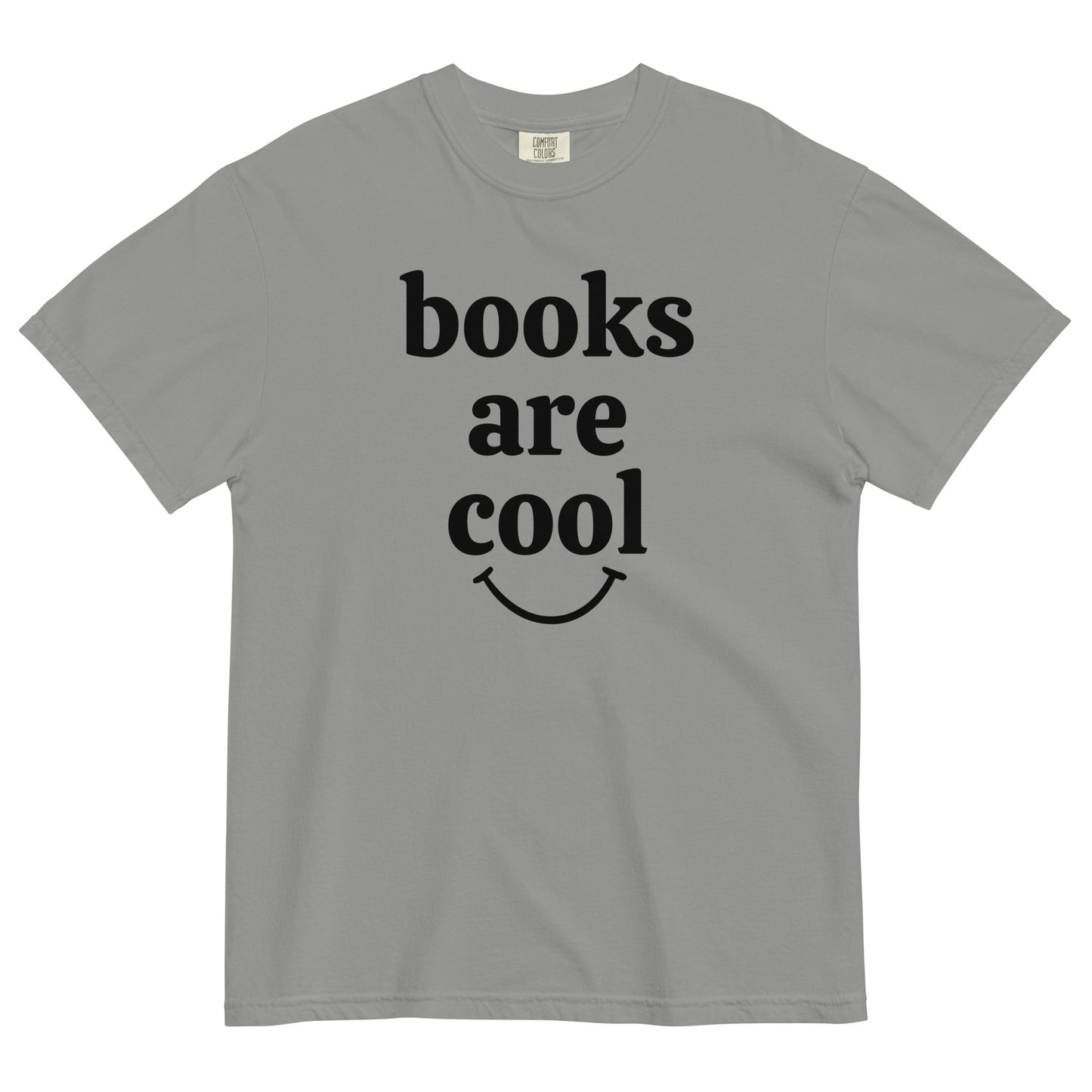 Books Are Cool Heavyweight Tee