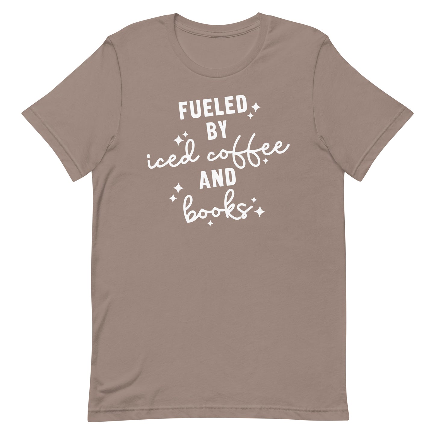 Fueled By Iced Coffee and Books Tee