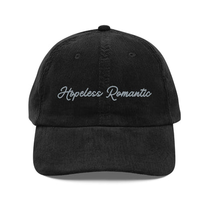 Hopeless Romantic Vintage corduroy cap