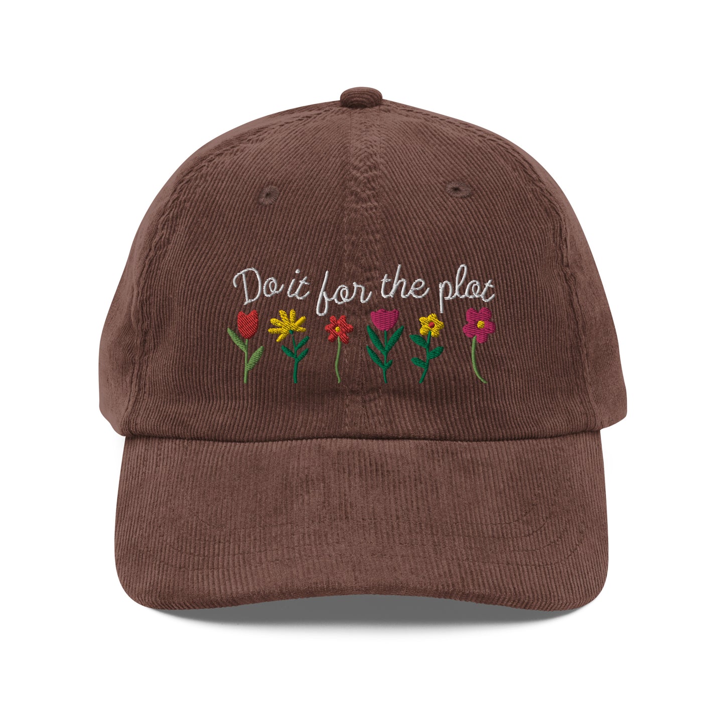 Do it for the Plot Corduroy Vintage Hat