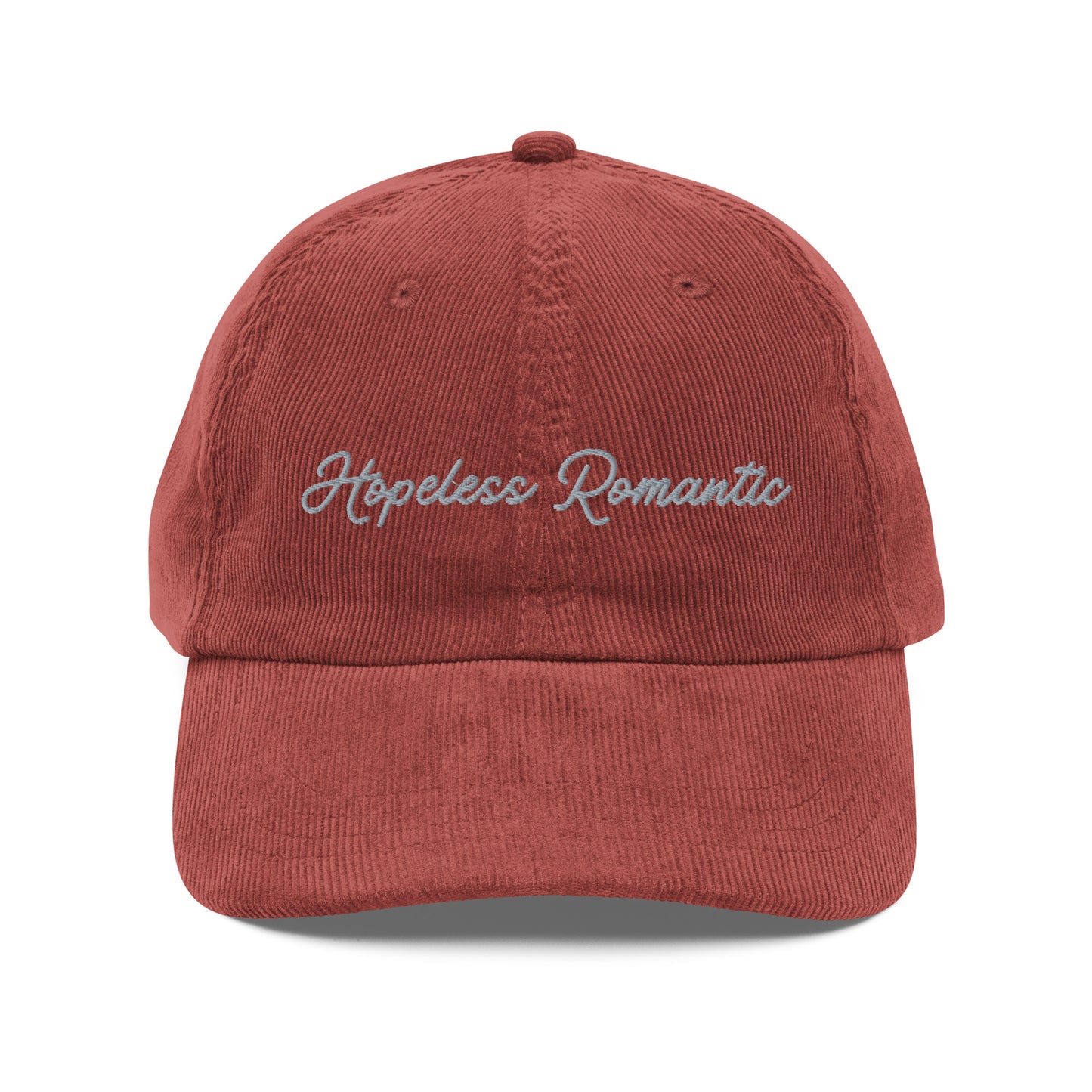 Hopeless Romantic Vintage corduroy cap