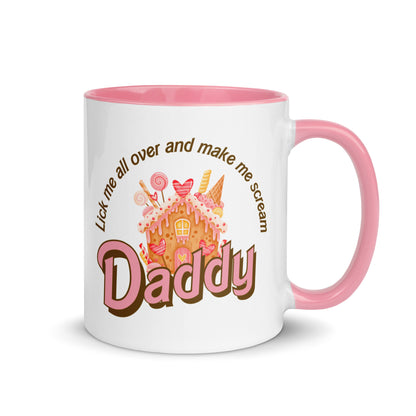 Lick me all over and make me Scream, Daddy Mug