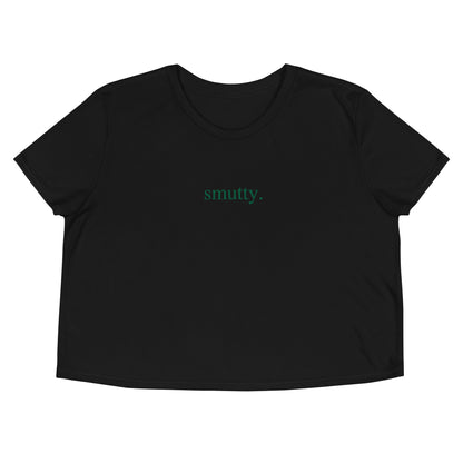 Smutty Embroidered Crop Top