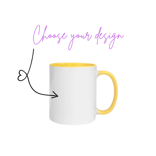 Choose Your Design- Bookish Colorful Mug