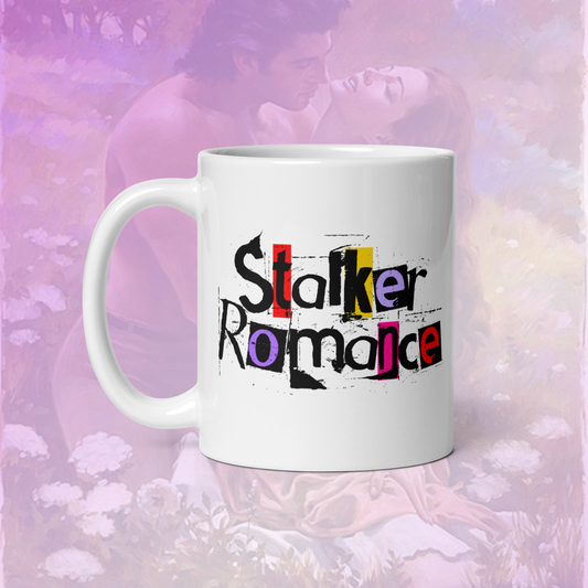 Stalker romance bookish mug for a dark taboo trope romance book lover