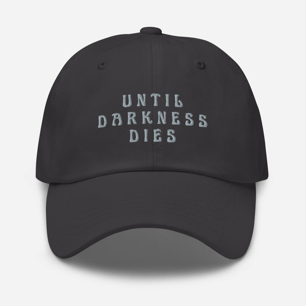 Until Darkness Dies Bargainer Rhapsodic Baseball Hat