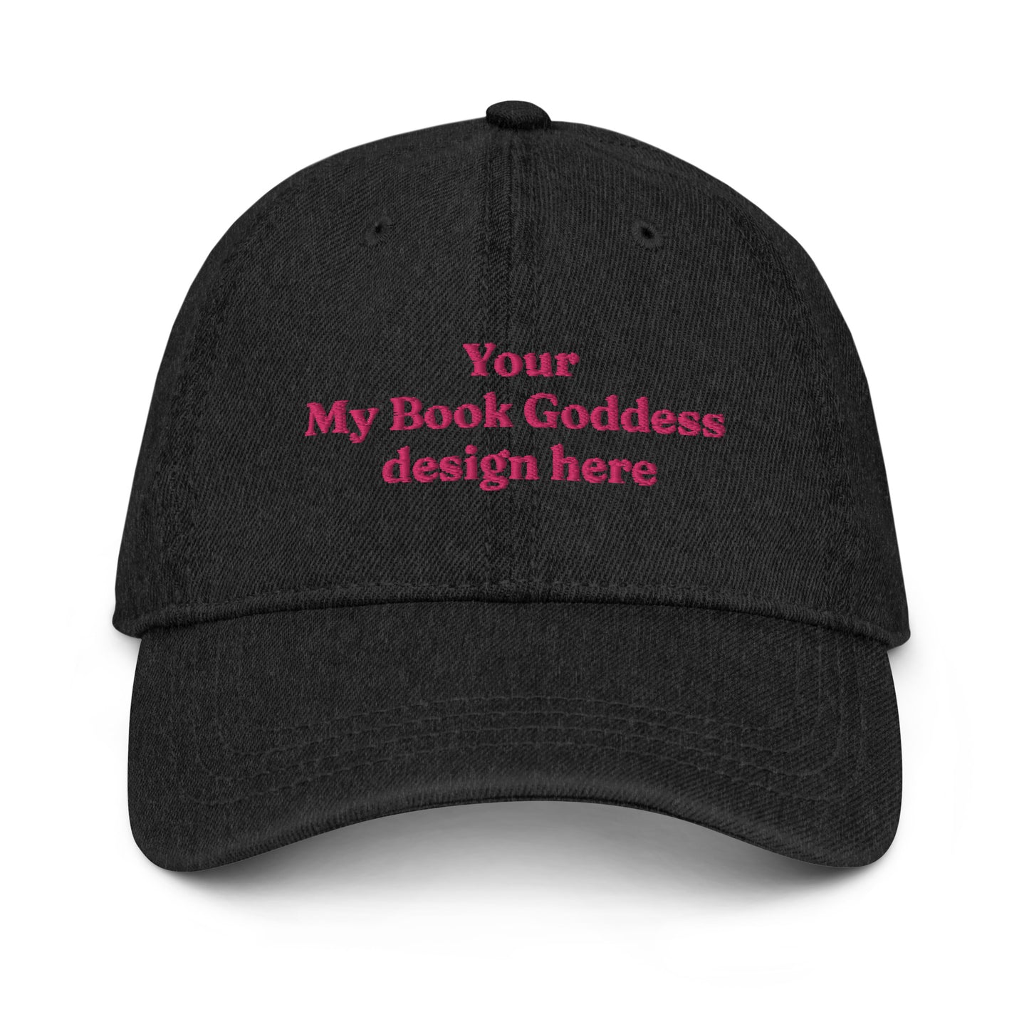 Choose Your Design- Bookish Denim Baseball Hat