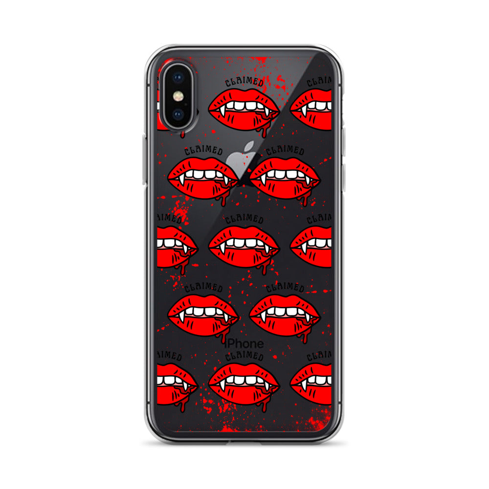 Claimed Red iPhone Case