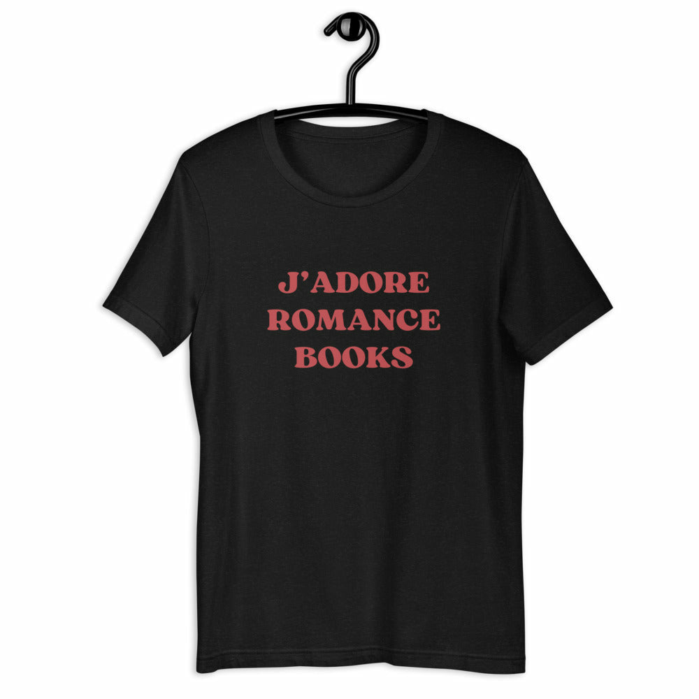 J’adore Love Romance Books Tee Shirt