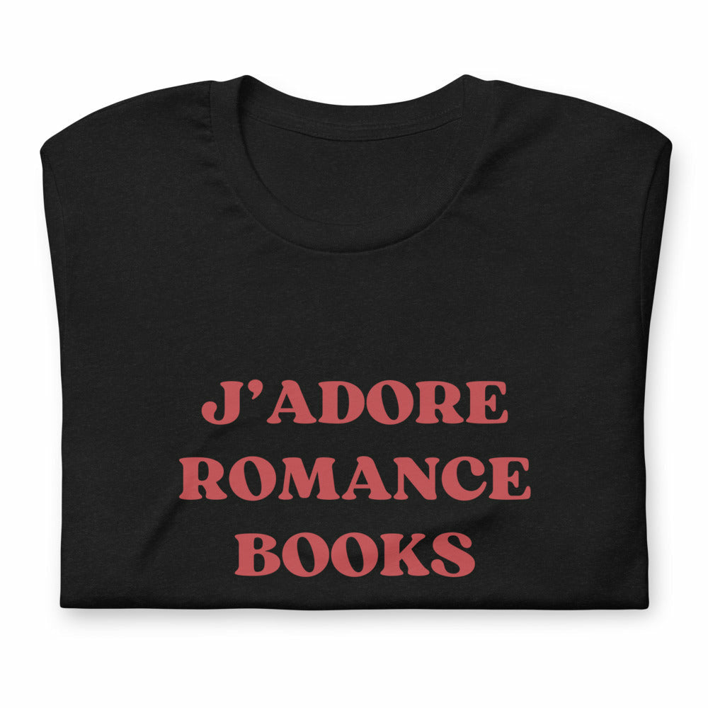 J’adore Love Romance Books Tee Shirt