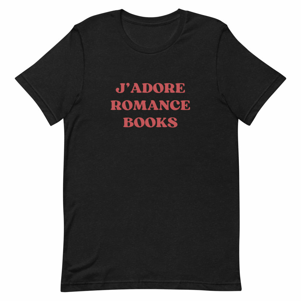 J’adore Love Romance Books Tee Shirt