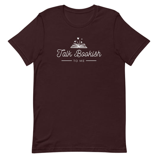 Talk Bookish To Me Tee