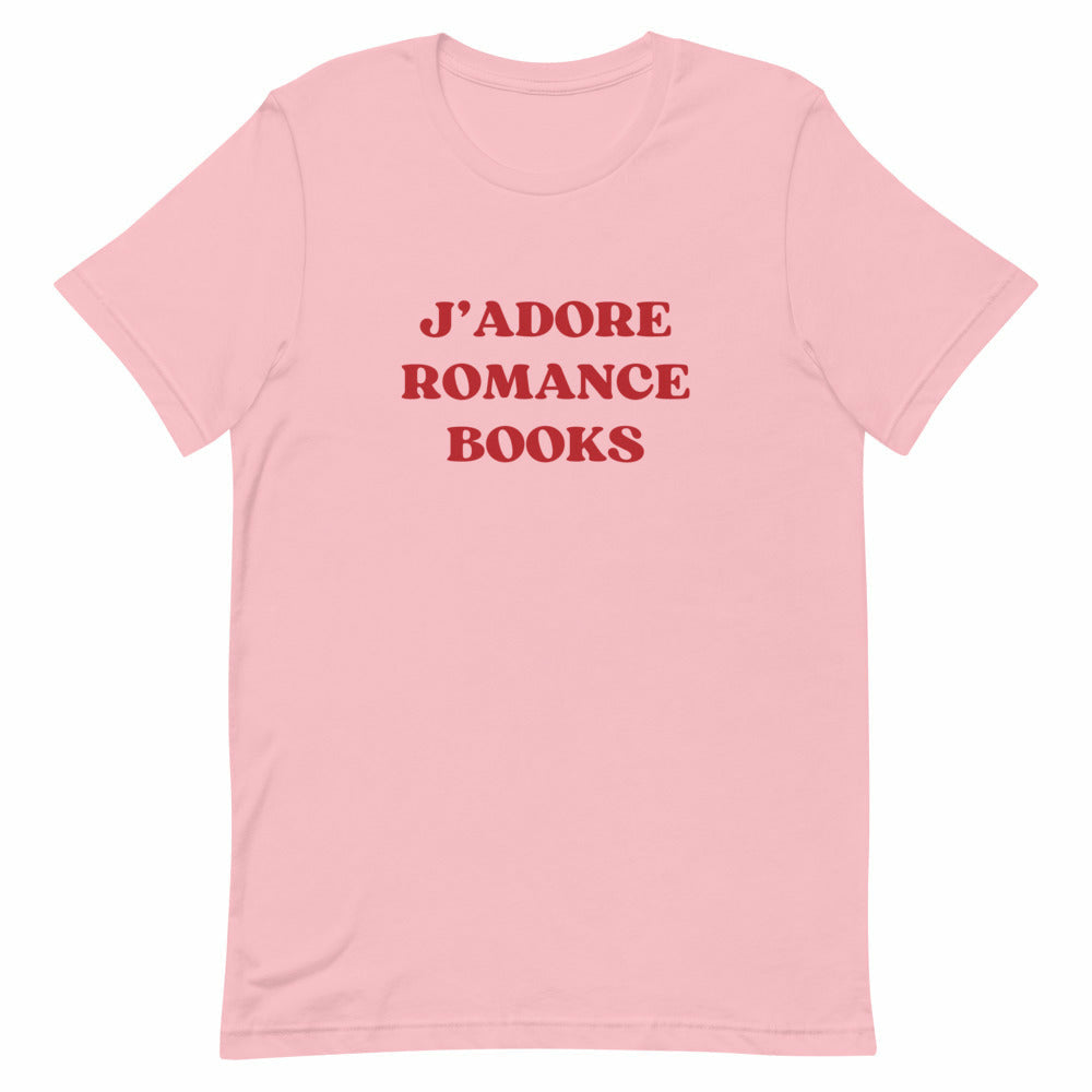 J’adore Love Romance Books Tee Shirt