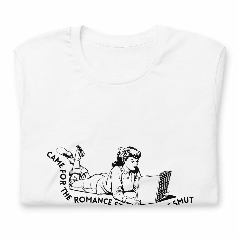 Stayed for the Smut Book Tee Shirt