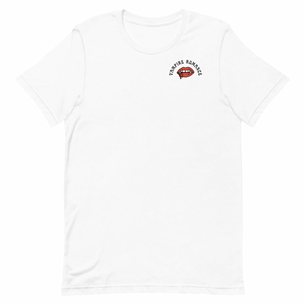 Vampire Romance Book Tee Shirt