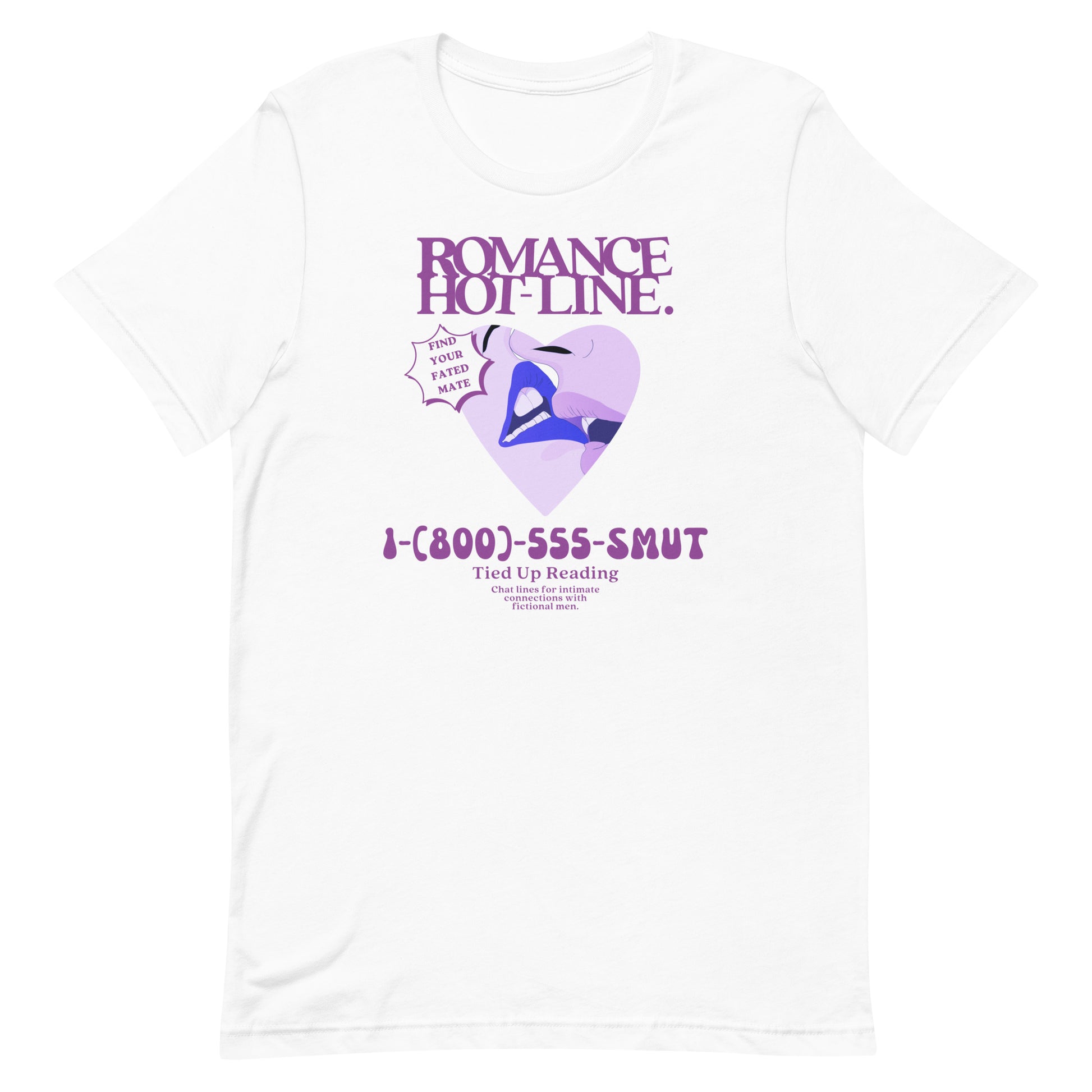 Romance Hotline Tied Up Reading Smut Tee