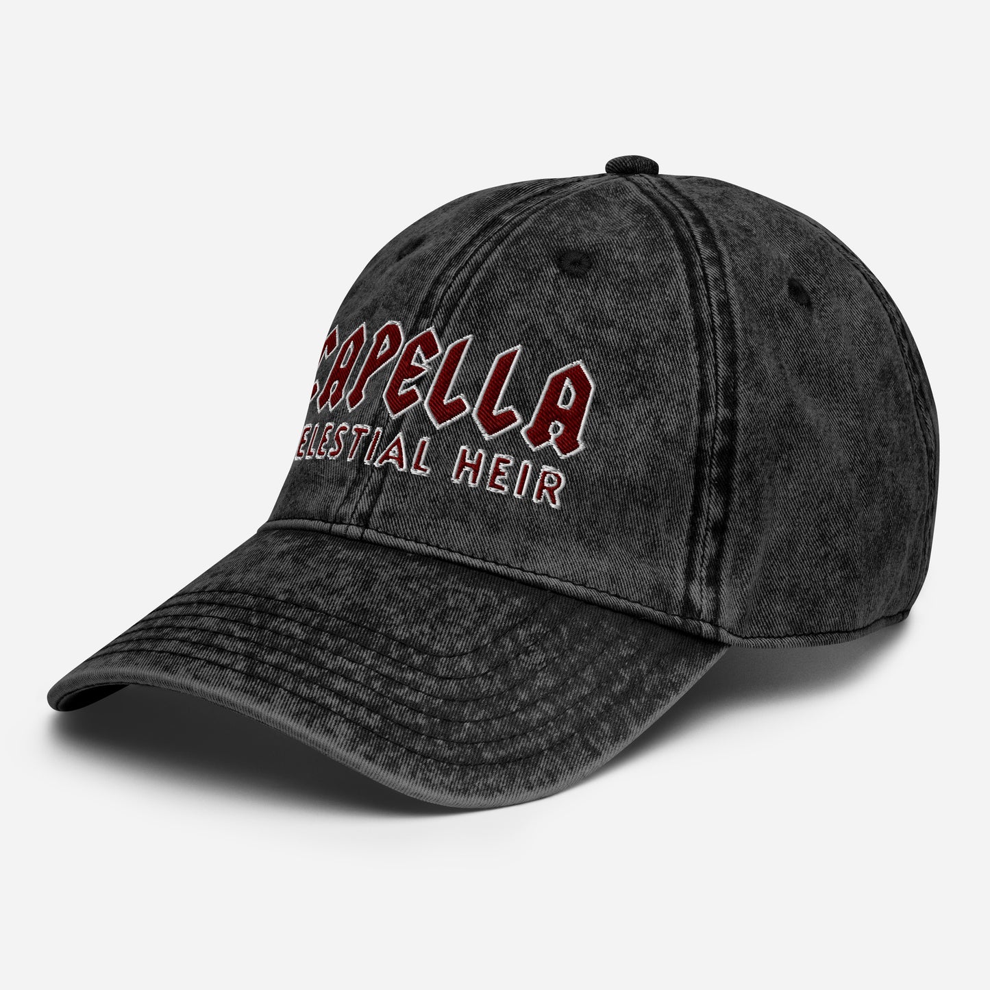 Capella Zodiac Academy Embroidered Vintage Hat