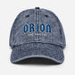 Orion Zodiac Academy Embroidered Vintage Hat Blue