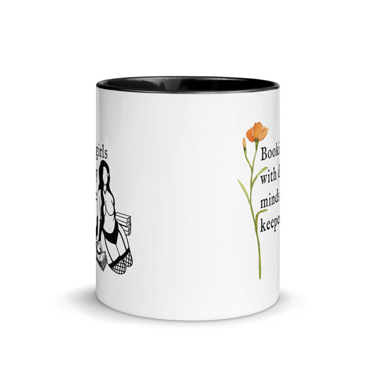 Bookish Girls with dirty minds are keepers Mug