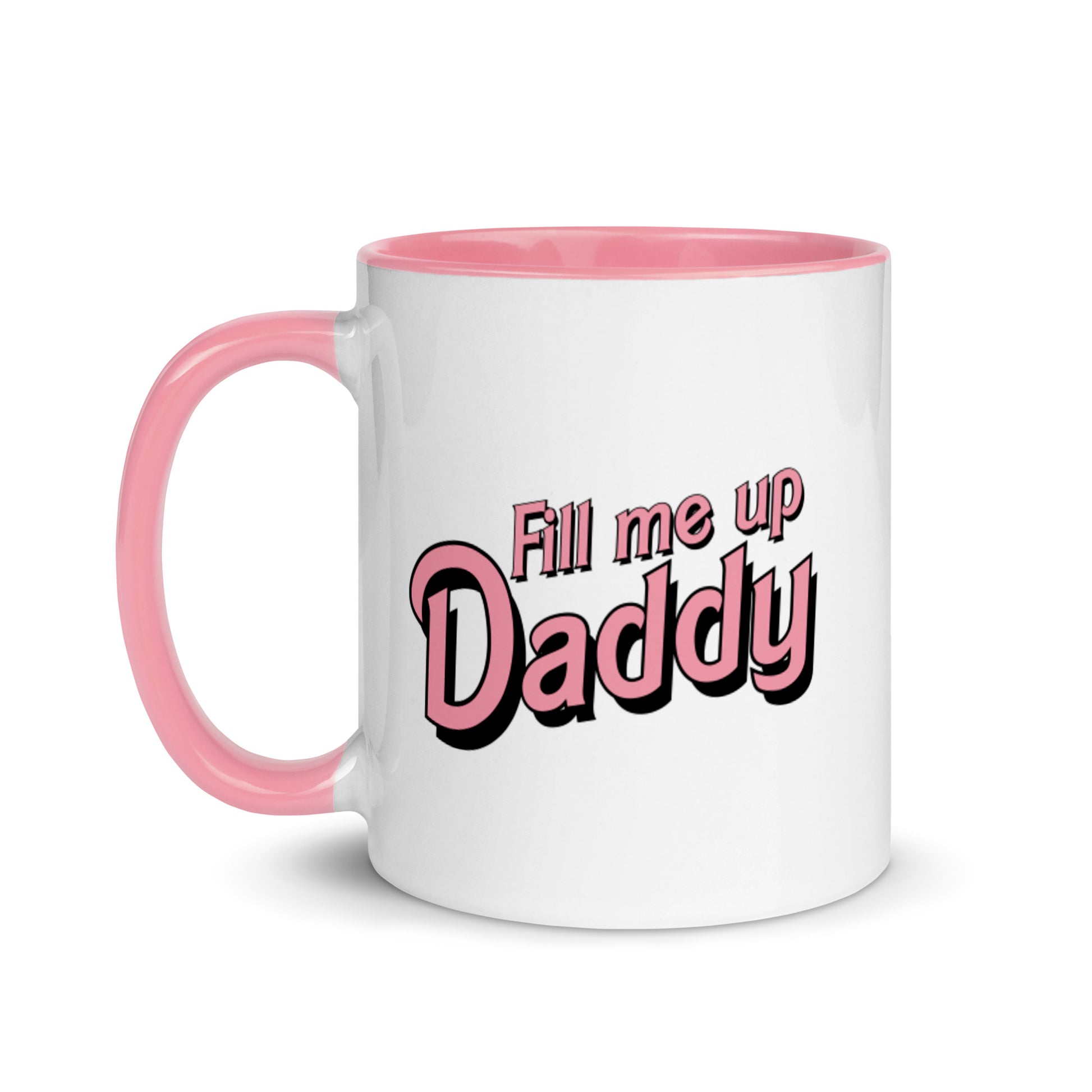 Fill me up daddy mug for a good girl who loves romance books